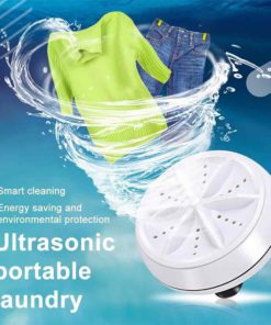 Ultrasonic Mini Portable Turbo Washing Machine