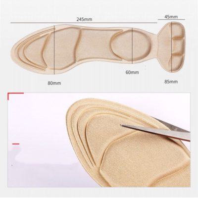 Breathable Massage Heel Protection Insole
