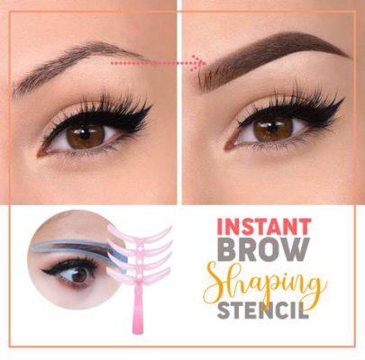 Instant Brow Shaping Stencil (4pcs Set)
