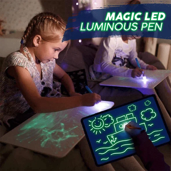 Magic Light Drawing Board Set - Image 2
