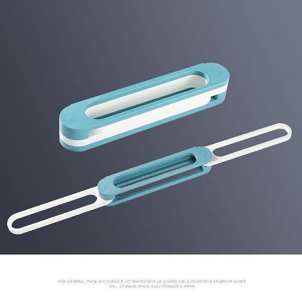 Wall Mounted Folding Slippers Rack - Image 2