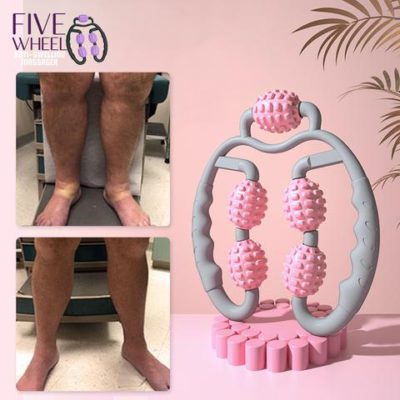 5 Wheels Anti-Swelling Massager