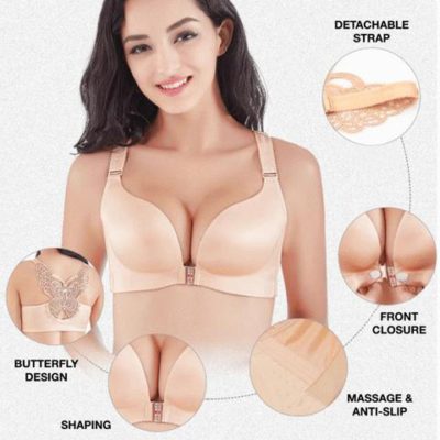Handmade Butterfly Wireless Bra