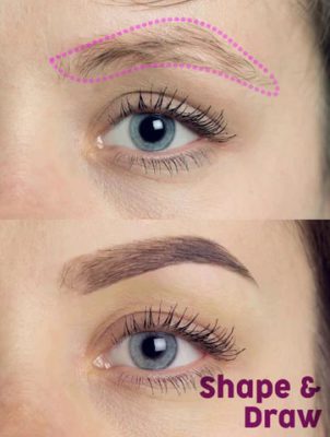 Instant Brow Shaping Stencil (4pcs Set)