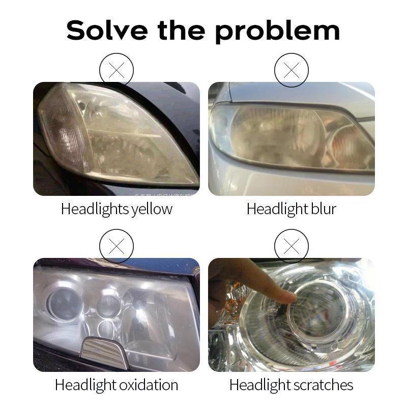 9H High Density Headlight Polish Liquid - Image 3