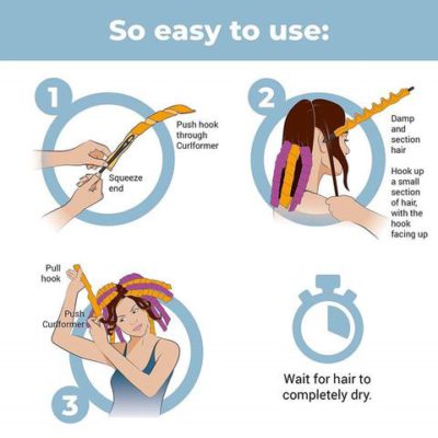 No Heat Magic Hair Curlers