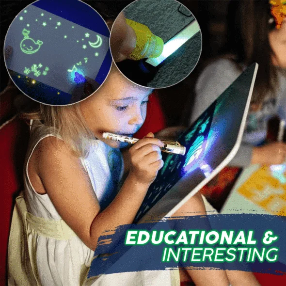 Magic Light Drawing Board Set - Image 4