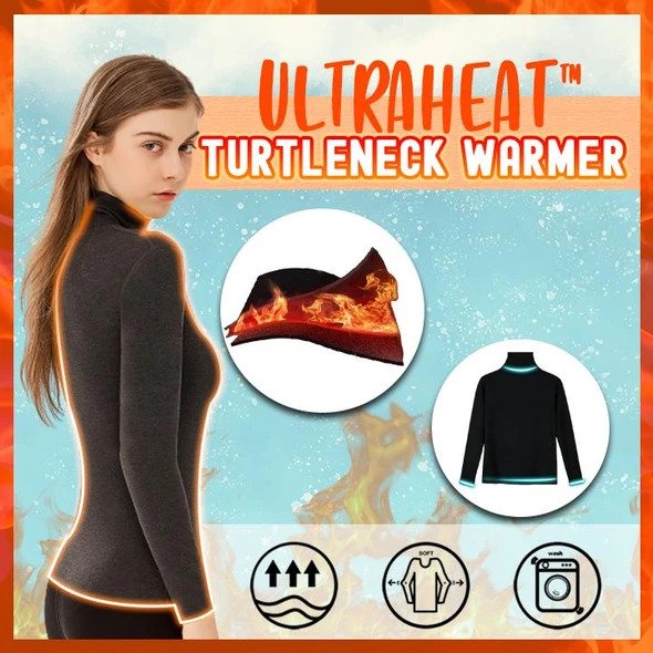 UltraHeat Turtleneck Dralon Fleece Warmer - Online Molooco Shop