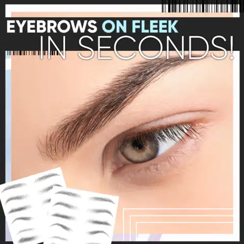 4D Hair-like Authentic Eyebrows
