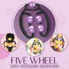 5 Wheels Anti-Swelling Massager