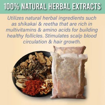 Herbal Hair Elixir Shampoo Pack