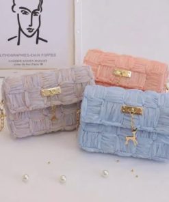 Flowery Chiffon Ribbon Handbag DIY Kit 