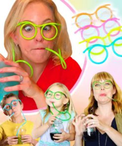 Funny Drinking Straw Glasses
