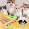 Wiggly Cat Bell Toy