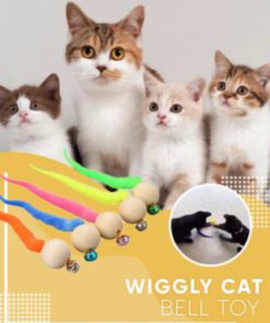Wiggly Cat Bell Toy