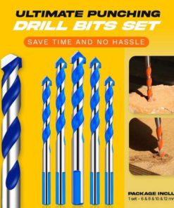 Ultimate Punching Drill Bits Set (5pcs)