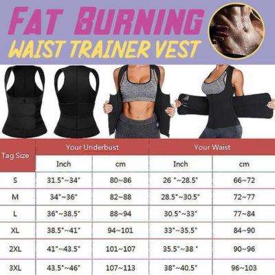 Fat Burning Waist Trainer Vest