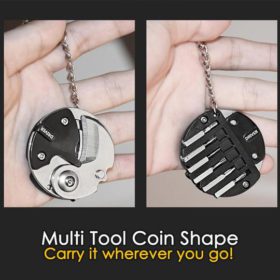 Versatile Utility Tool Keychain