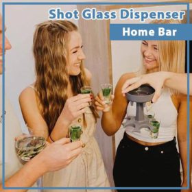 Liquor Dispenser Shot Glass Set