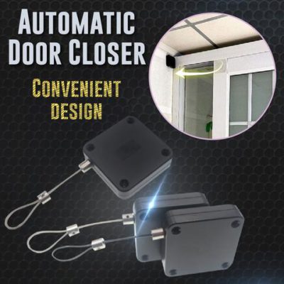 Punch-Free Automatic Door Closer