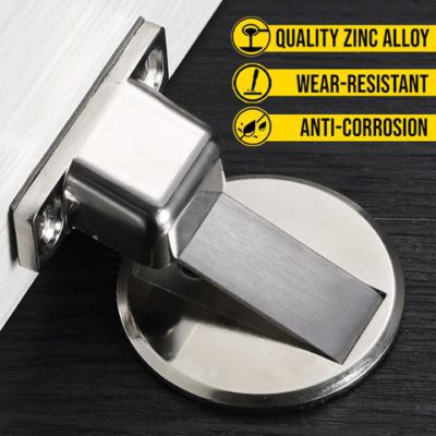 Zinc Alloy Invisible Magnetic Doorstop