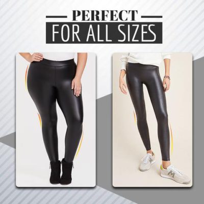 FlexiFit Stretchy Leather Leg Shaper