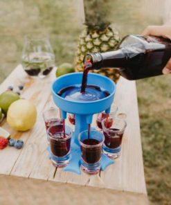 6 Shot Glass Dispenser and Holder