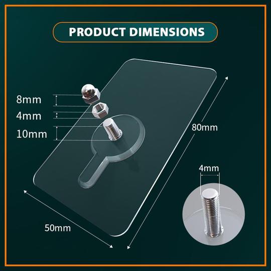 Powerful Adhesive Seamless Wall Nail Online Low Prices Molooco Shop