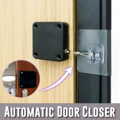 Punch-Free Automatic Door Closer