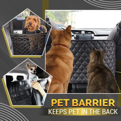 Premium Car Seat Storage Bag & Net