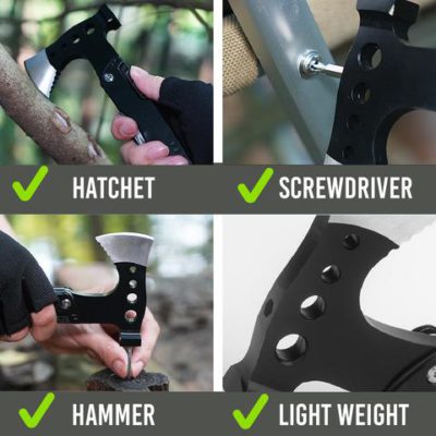 9 in 1 Ultralight Survival Axe