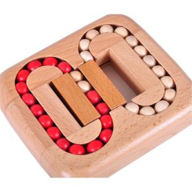 Wood Puzzles Mazes Game Toy