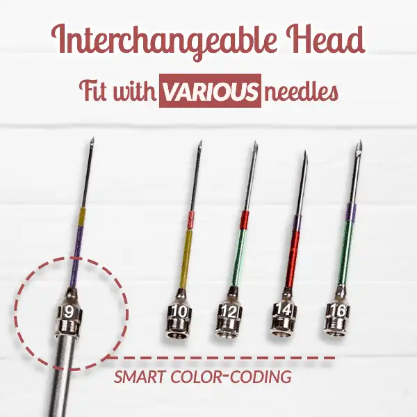 EasyStitch Embroidery Stitching Punch Needles Set - Image 2