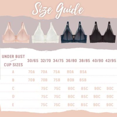 LaxChic Breathy Front Buckle Lace Bra