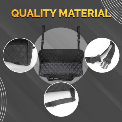 Premium Car Seat Storage Bag & Net