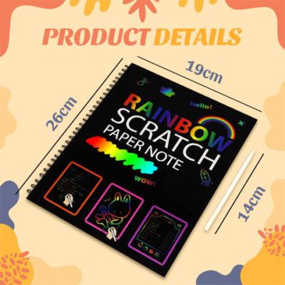 Secret Rainbow Scratch Paper Art Set