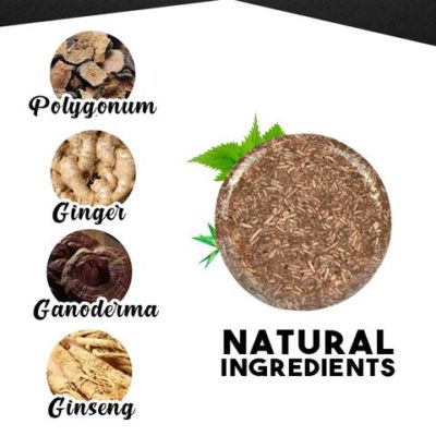 Instant Darkening Herbal Shampoo Bar