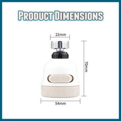 Handy 360° Movable Tap Head