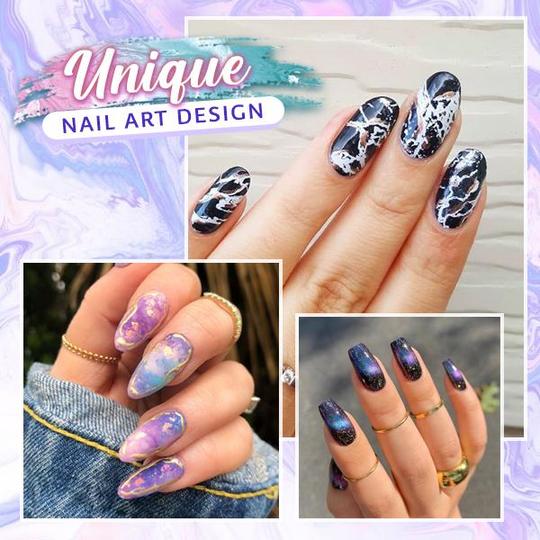 Nailtural Instant Marble Foil Stickers - Image 3