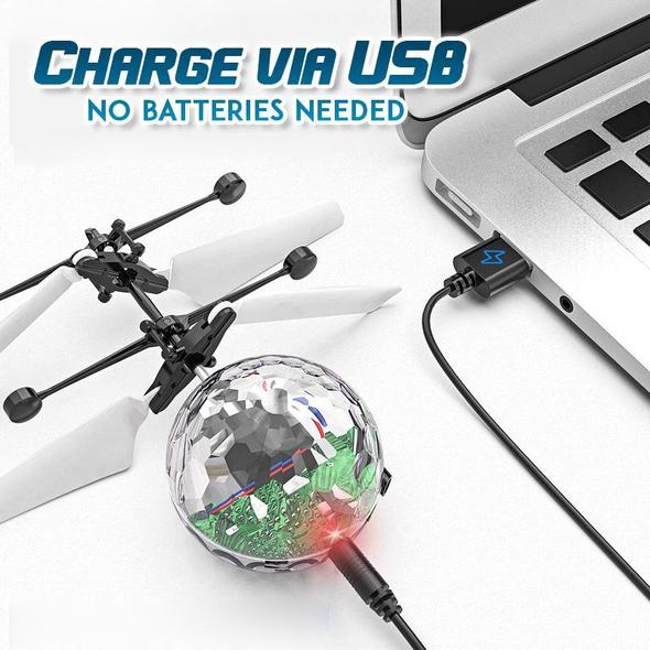 Infrared Induction Luminous Flying Ball - Image 4