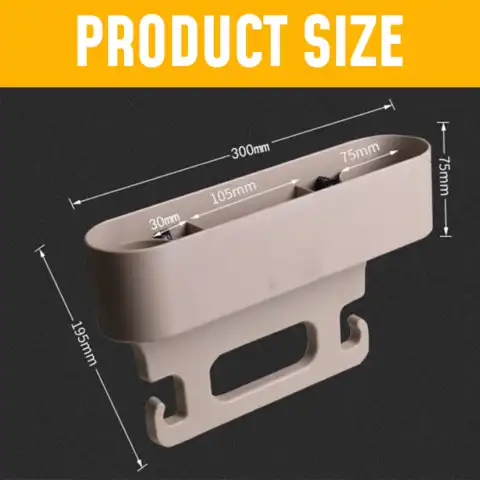 Car Seat Gap Organizer