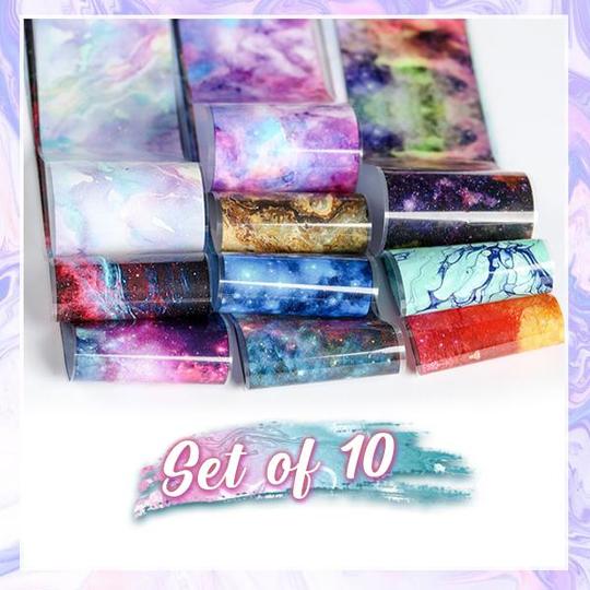 Nailtural Instant Marble Foil Stickers - Image 6