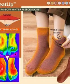 HeatUp Ultra-Soft Winter Fleece Socks