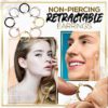 No Piercing Retractable Earrings