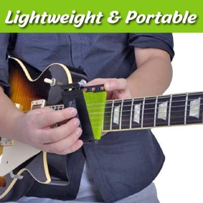 One-Swipe Guitar String Cleaner