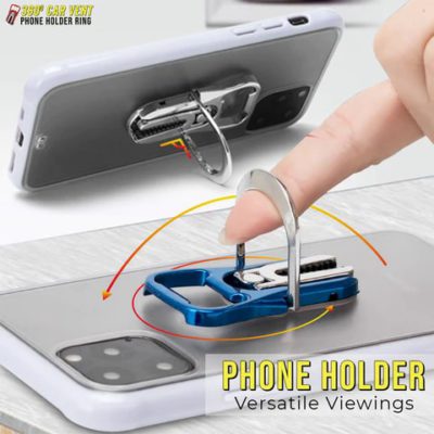 360º Car Vent Phone Holder Ring