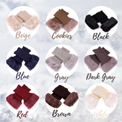 Fluffy Leg Warmers 1 Pair