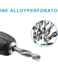 Metric Tap Drill Bits 6PCS (M3 - M10)