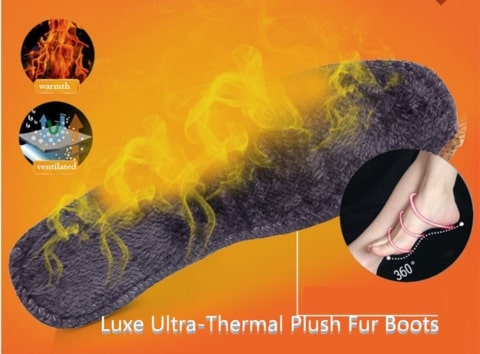 Luxe Ultra-Thermal Plush Boots
