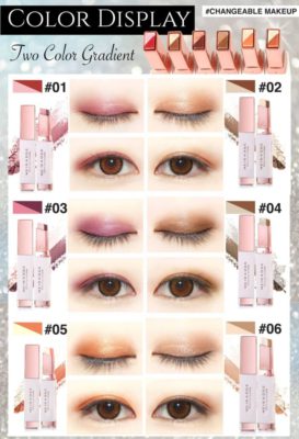 Dual Gradient Glitter Eyeshadow Stick